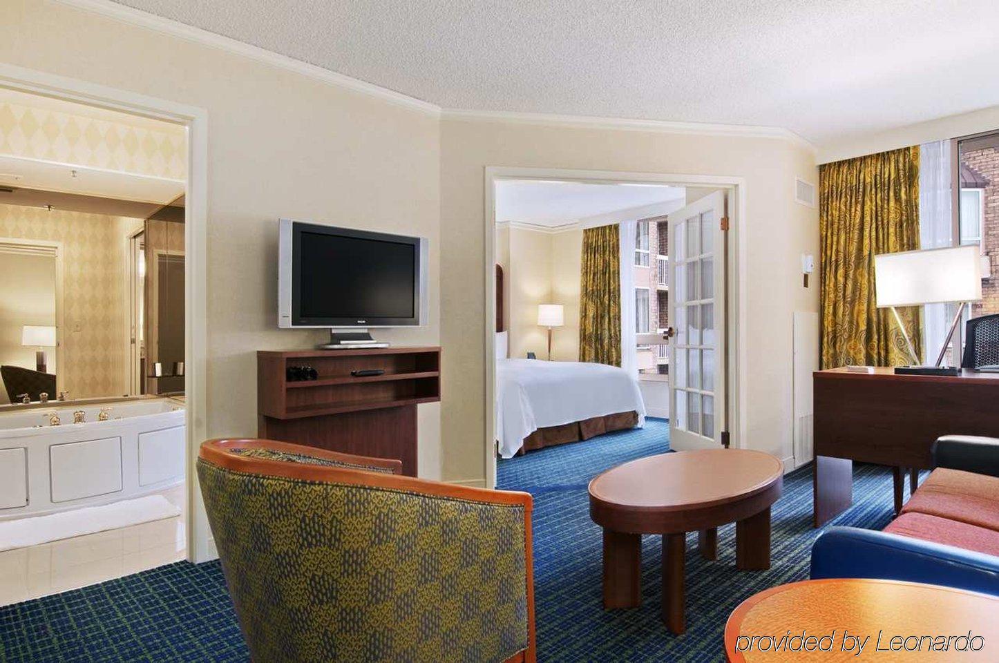 Hilton Atlanta Perimeter Suites Sandy Springs Habitación foto